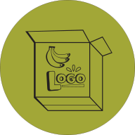 A box graphic